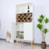 Mobile bar credenza cucina soggiorno 2 ante stile nordico Ulbster Saldi
