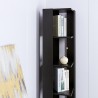Libreria soggiorno ufficio moderna angolare 5 scaffali Orkney Caratteristiche
