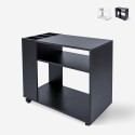 Mobiletto basso scrivania ufficio con ruote scaffale portadocumenti Wick Promozione