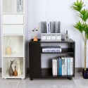 Mobiletto basso scrivania ufficio con ruote scaffale portadocumenti Wick Offerta