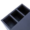 Mobiletto basso scrivania ufficio con ruote scaffale portadocumenti Wick Sconti
