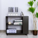 Mobiletto per ufficio scrivania con ruote scaffale portadocumenti Avoch Sconti