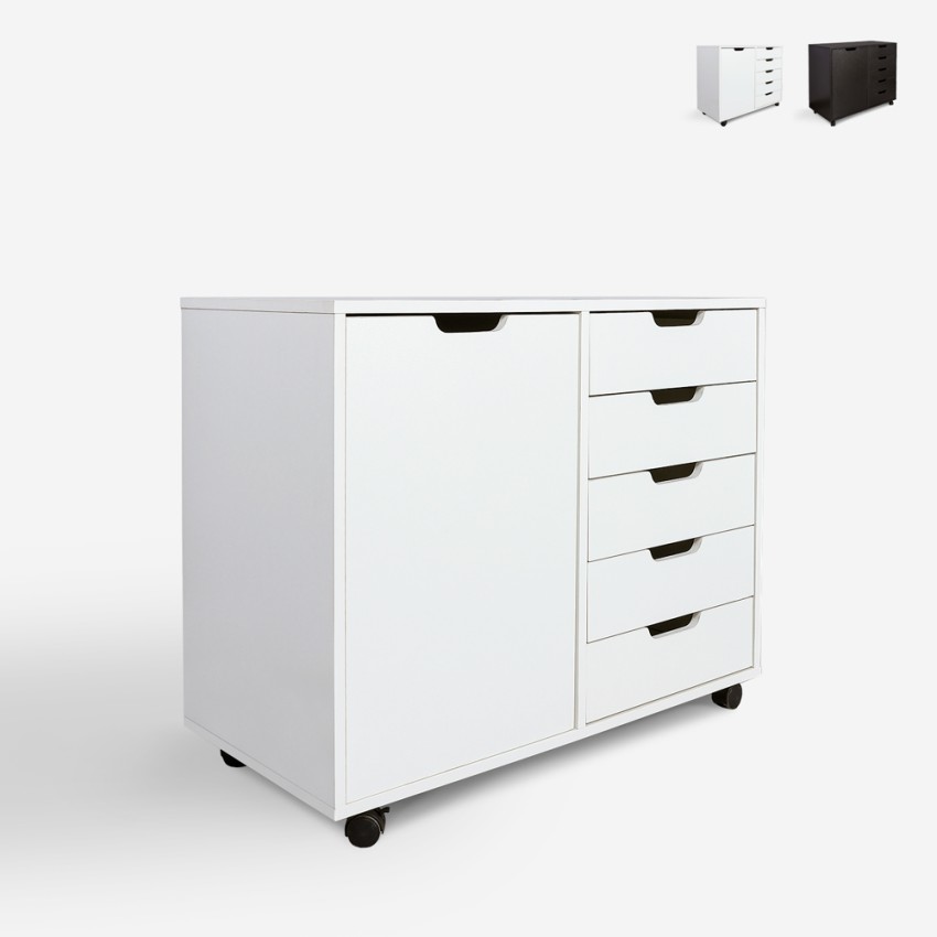 Cassettiera portadocumenti da scrivania mobile ufficio con ruote Harris Promozione Cassettiera portadocumenti da scrivania mobile ufficio con ruote Harris Promozione