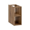 Mobile bagno sospeso lavabo da appoggio beige specchio armadio Coast 100 SNA Sconti