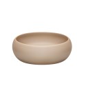 Mobile bagno sospeso lavabo da appoggio beige specchio armadio Coast 100 SNA Stock