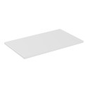 Mobile bagno sospeso 80x46 lavabo da appoggio rosa e bianco Lili 80 Saldi