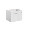 Mobile bagno sospeso salvaspazio lavabo da appoggio specchio Wiki 80 SA Offerta