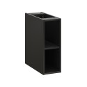 Mobile bagno cannettato sospeso legno lavabo da appoggio ceramica Xilo Sconti