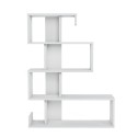 Wandregal modernes Design weiß glänzend 5 Regale Longway Angebot