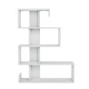 Wandregal modernes Design weiß glänzend 5 Regale Longway Angebot