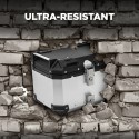 Bauletto per moto universale 46 litri in alluminio con piastra Voyager Catalogo