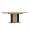 Ausziehtisch Eichenholz 8-Sitzer Esszimmer 140-180x90cm Wood Angebot