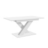 Ausziehbarer 140-180x80 moderner weißer 8-Sitzer-Esstisch Bronx Angebot