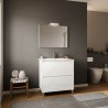 Meuble de salle de bain moderne lavabo 80cm miroir Lisbonne 80 Catalogue