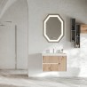 Meuble salle de bains 80 cm évier miroir tiroirs porte Portofino 80 Vente