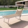 2er Set Liegestühle Strandliegen Sonnenliegen aus Aluminium für den Strand Santorini Limited Edition Kauf