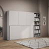 Armoire avec lit escamotable simple horizontal gain de place Kando G Offre