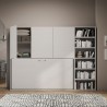 Armadio con letto a scomparsa singolo orizzontale salvaspazio Kando G Catalogo
