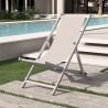 Strandliege Liegestuhl Sonnenliege aus Aluminum Riccione Gold Verkauf