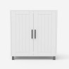 Mobile bagno sottolavabo armadietto 2 ante 2 ripiani moderno Biston Costo