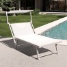 2 Lettini spiaggia mare professionali in alluminio Xl Grande Italia Vendita