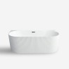 Baignoire îlot en acrylique salle de bain 170x80cm Delo Vente