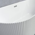 Baignoire îlot en acrylique salle de bain 170x80cm Delo Remises