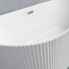 Baignoire îlot en acrylique salle de bain 170x80cm Delo Remises