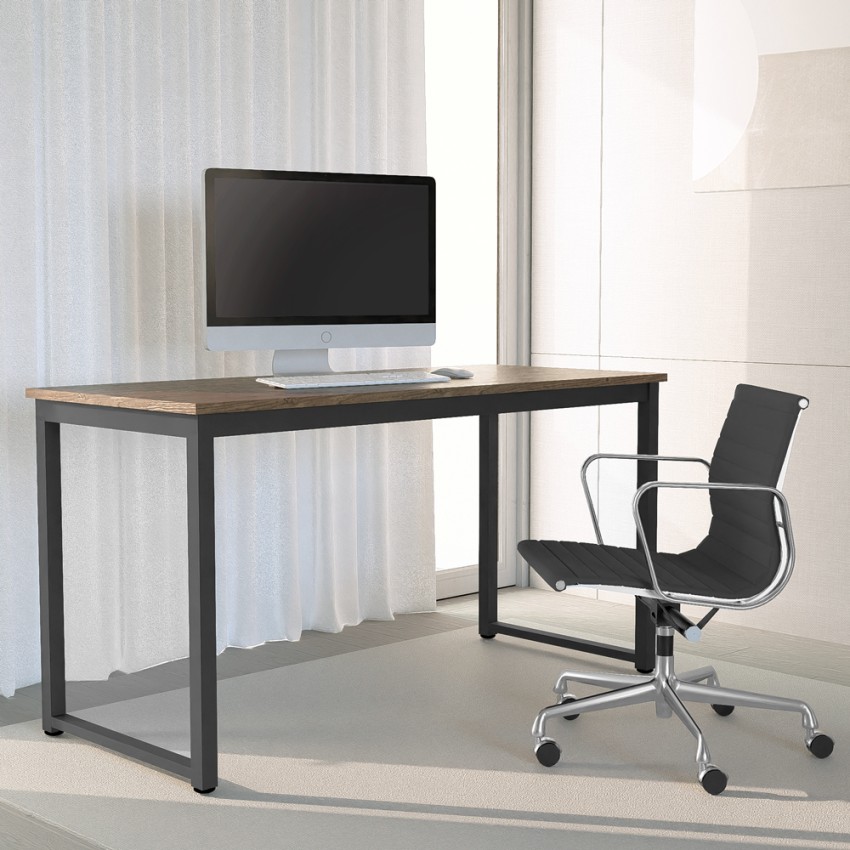 Scrivania ufficio design industriale metallo moderna 140x60 Milwaukee Promozione Scrivania ufficio design industriale metallo moderna 140x60 Milwaukee Promozione