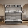 Letto a castello a scomparsa design moderno salvaspazio bianco Kando L Catalogo