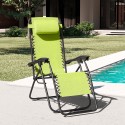 Chaise longue de plage et jardin pliante multipositions Emily Zero Gravity Modèle