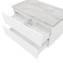 Badezimmerschrank 100 cm Wandwaschtisch LED-Spiegel City 100 Verkauf