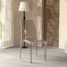 Sedie cucina e bar trasparenti policarbonato impilabile Cristal Light Grand Soleil Design Prezzo
