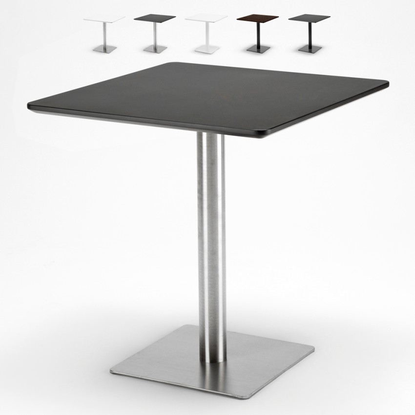 Table carrée 70x70 bars restaurants et hôtels Horeca Table carrée 70x70 bars restaurants et hôtels Horeca