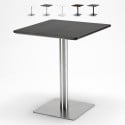 Table restaurant 60x60 carrée avec pied central pour bar bistrot Horeca Promotion