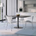 Tavolo quadrato stile Goblet bordi arrotondati sala da pranzo cucina bar Lillium 100 Vendita