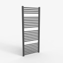 Termoarredo elettrico design 800w scaldasalviette parete bagno 120cm Tawoo L Sconti