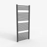 Termoarredo elettrico design 800w scaldasalviette parete bagno 120cm Tawoo L Sconti
