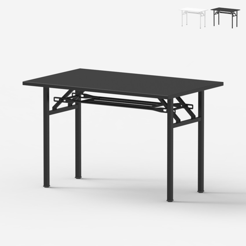 Scrivania ufficio pieghevole salvaspazio 2 piani Foldesk Plus 120x60cm Promozione Scrivania ufficio pieghevole salvaspazio 2 piani Foldesk Plus 120x60cm Promozione