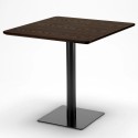 Ensemble Table 90x90cm Horeca et 4 Chaises Empilables Bar Restaurant Prince 