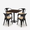 set tavolino horeca 90x90cm bar ristoranti 4 sedie dunmore Acquisto