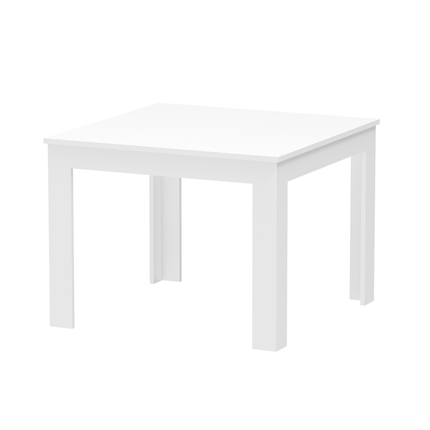 Tavolo da pranzo bianco quadrato 80x80cm design moderno Ika 8 Promozione Tavolo da pranzo bianco quadrato 80x80cm design moderno Ika 8 Promozione