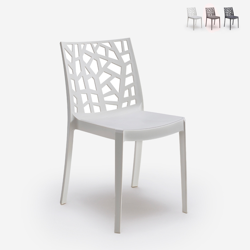 Chaise empilable moderne pour bar extérieur restaurant et jardin Matrix BICA Offre Chaise empilable moderne pour bar extérieur restaurant et jardin Matrix BICA Offre