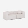 Sofa 3-Sitzer modular modern für Wohnzimmer aus Stoff Neko Angebot