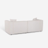 Sofa 3-Sitzer modular modern für Wohnzimmer aus Stoff Neko Rabatte