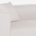 Sofa 3-Sitzer modular modern für Wohnzimmer aus Stoff Neko Auswahl