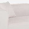 Sofa 3-Sitzer modular modern für Wohnzimmer aus Stoff Neko Auswahl