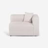 Sofa 3-Sitzer modular modern für Wohnzimmer aus Stoff Neko Lagerbestand