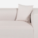 Sofa 3-Sitzer modular modern für Wohnzimmer aus Stoff Neko Modell