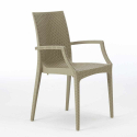 20er Bistrot Arm Grand Soleil Stühle Sessel für Bar Garten Poly Rattan  Angebot